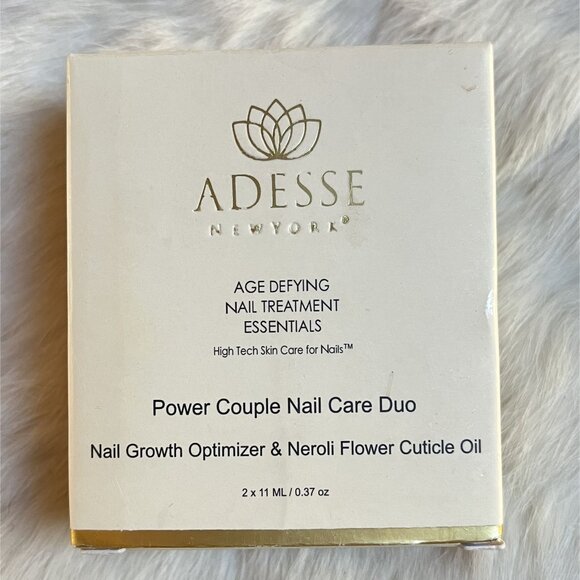 Adesse New York Power Couple Nail Care Duo Nail Growth Optimizer & Neroli Flower - Picture 1 of 4